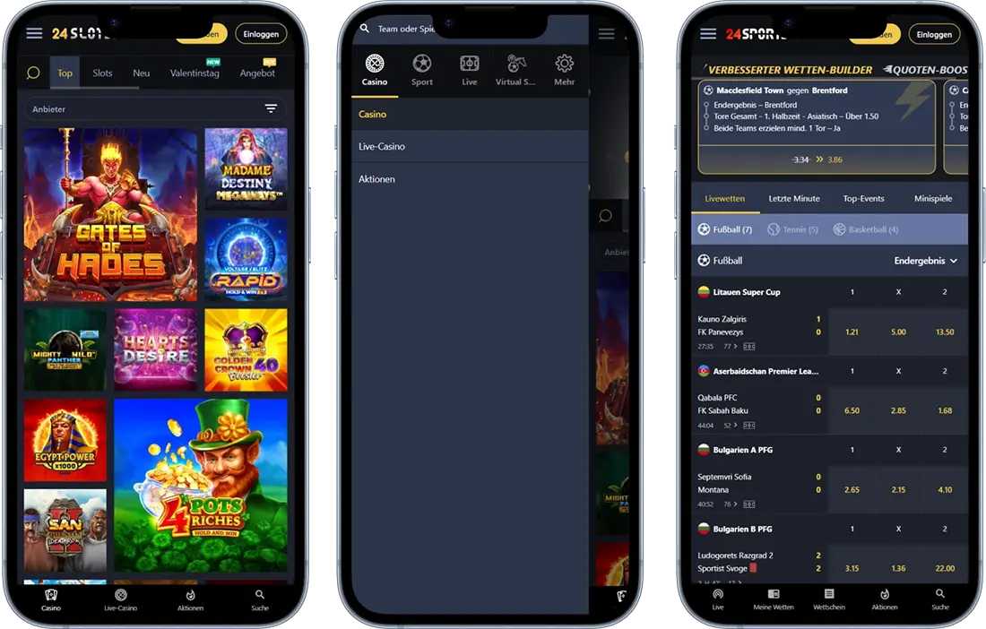 24Slots Casino Mobile Casino